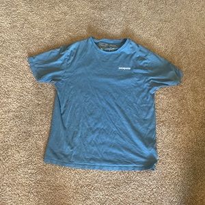 Blue Patagonia T Shirt, Medium